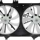 SCITOO 620-594 Electric Radiator Condenser Engine Dual Cooling Fan Fit for 2013-2018 for Toyota for Avalon 2012-2017 for Toyota for Camry