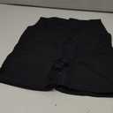 YEOREO Women's Biker Shorts 3.6" /4.5" / 6" Workout Gym Shorts Craze High Waist Tummy Control Hidden Scrunch Running Yoga (S, Black)