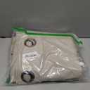 BGment 100% Blackout Curtains for Bedroom/Living Room- 84 Inch Long Linen Textured Thermal Insulated Total Light Blocking Bronze Grommet Window Drapes for Farmhouse, 2 Panels, 52 x 84 Inch, Tan (Natural)