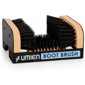 Umien Boot Scraper Outdoor Shoe Cleaning Brush - Heavy-Duty Shoe Cleaner and Boot Scrubber for Mud, Dirt, and Snow - Durable Weather-Resistant Outdoor Cleaning Tool (1 Pack)