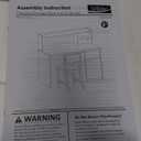 UTEX Kids Study Desk with Chair, Kids Desk and Chair Sets with Hutch for 5-12, Wooden Children Study Table, Student Writing Table Computer Workstation (42.9 x 18.9 x 39.4)