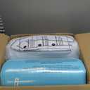 MASVIS Full Size Dual Layer 4 Inch Memory Foam Mattress Topper, 2 Inch Gel Memory Foam and 2 Inch Cooling Pillow Top Mattress Pad Cover for Back Pain, Medium Support