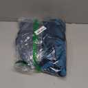 Simplee Womens Velvet Wrap Dress Short Sleeve High Split Fall Wedding Guest Dresses Long Formal Cocktail Party Dresses (Large, Lake Blue)