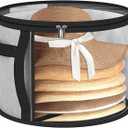 Clear Organizers Hat Box, Cowboy Baseball Cap Storages Box, Hat Organizer Storage Display Case, Wide Brim Hats Boxes for Women Storage, Room Organization (Gray)