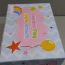 AmiDear Baby Gift for 1-2 Year Old Girl, 10-in-1 Montessori Toys Bus for Baby 6-12-18 Months+, First Christmas and Birthday Gifts, Blue Educational Musical Sensory Learning Toddler Toys Age 1-2