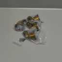 BQLZR Vintage Round Cup Casters for 32mm Dia Legs 360 Degree Swivel Wheels Pack of 4