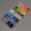 38000Pcs 32 Colors Resin Jelly Gems for Bedazzling, 3mm Flatback Rhinestones for Crafts, with 3 Bottles B7000 Glue for Clothes, Shoes, Nails, Jewelry Making