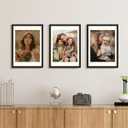 Picrit 12x17 Picture Frame Set of 12, Display 11 x 14 with Mat or 12 x 17 without Mat, Photo Frames for Wall Mounting Display, Black