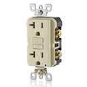 Leviton GFCI Outlet, 20 Amp, Self Test, Tamper-Resistant with LED Indicator Light, Protection from Electric Shock and Electrocution, GFTR2-T, Light Almond
