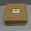 2 Pack Napkin Holder for Table, Napkin Holders for Paper Napkins, Flat Metal Black Napkin Holders for Kitchen & Dining Table, 6.9" x 6.9" x 2.2" Inside Size (Black)