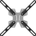 PUTORSEN VESA Adapter Mount Bracket Kit for Screens 32 to 55 inch LCD LED TV, TV Mount Adapter Bracket Upgrade Mounting Holes up to 400x400 mm, Black