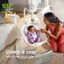 Graco Simple Sway Baby Swing, SidetoSide Motion, Infant Swing with 6 Speeds, Vibration, Ivy