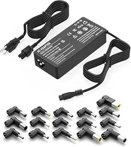 SZGUDULO 90W Universal AC Adapter Laptop Charger Compatible with Dell HP Acer Asus Lenovo IBM Sony Fujitsu Gateway Notebook Ultrabook Chromebook Power Supply Cord with 16 Tips