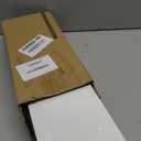 BAYKA White Floating Shelves for Wall – Rustic Wood Wall Shelves with Metal Brackets for Bathroom, Bedroom, Kitchen, or Living Room Decor Organization – Set of 3, Sturdy Storage with 22lb Capacity