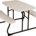 LIFETIME 280094 Kid's Picnic Table, Size 1, Almond