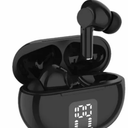 Helix True Wireless Earbuds with Digital Read Out - Black