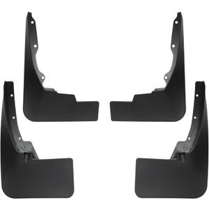 Truck Mud Flaps Splash Guards for Dodge for Ram 1500 2019-2024 without OEM Fender Flares(New Body Style) Front Rear Wheel Fender Mud Guards Protection Kit