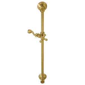 Kingston Brass KSX3527SG Made To Match 24" Brushed Brass Shower Slide Bar