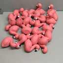 24 Pcs Flamingo Rubber Ducks,Pink Flamingo Ducks Baby Bath Toys Pool Floating Squeaky Mini Ducks for Party Favors Beach Pool Activity Jeep Ducking