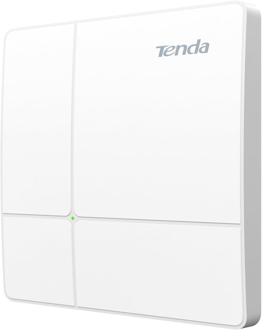 Tenda AC1200 Dual Band Gigabit Wireless Access Point, Ceiling Mount WiFi Access Point, Coverage 3200 sq.ft|PoE Powered|Surport IEEE 802.11ac Wave 2 and MU-MIMO|White(I24)
