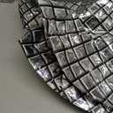 Leitee 2 Pcs 32 Inch Big Disco Ball Balloon 70s Disco Balloons Party Decoration Large 4d Aluminum Foil Inflatable Ball Giant Silver Metallic Mirror Decor for Valentine Wedding Birthday Dance Party