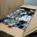 7.5-ft Flocked White Artificial Christmas Tree
