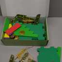 TEINSONET St Patrick's Day Leprechaun Trap Kit - St. Patricks Day Decorations Leprechaun Trap Crafts Kit for Kids St Patricks Day Party Supplies (EVA AUTO Trap)