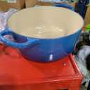 Le Creuset Enameled Cast Iron Signature Round Dutch Oven, 5.5 qt., Marseille