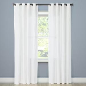 White Curtain 1 PC 3"x8"