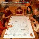 Jumbo Thanksgiving Word Search Poster Giant 36"x24" Wall Game with 50 Words Giant Thanksgiving Word Search Giant Word Search Poster Thanksgiving Game for Family Holiday Party decorations(Thanksgiving)