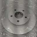 ACDelco Silver 18A1675AC (19327376) Coated Rear Disc Brake Rotor