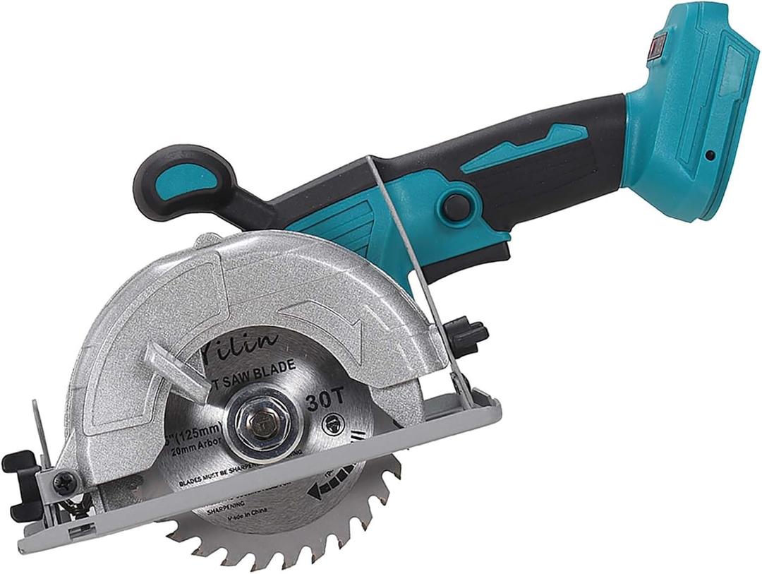 Compact Brushless Cordless Circular Saw Compatible with Makita 18V Battery, 20mm Arbor,Max Cutting Depth 1-7/10"(90) (Tool Only)