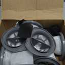 10 PACK 2033 Vacuum Filter Replacement fits for Bissell Featherweight Stick Lightweight Bagless Vacuum Cleaner Parts, 2033, 20331, 20333, 20334, 20336, 20339, 2033M, 10 Mesh Filters & 10 Foam Filters