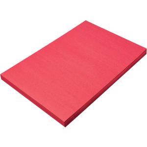 Prang (Formerly SunWorks) Construction Paper, Holiday Red, 12" x 18", 100 Sheets