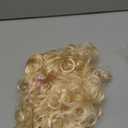 Doggy Parton Blonde Bombshell Wig Headpiece for Pets, Yellow, XS/S (22120703)