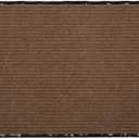 DII Durable Walk Off Utility Indoor/Outdoor Runner, 6ftx4ft, Brown