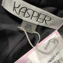 Kasper Women's Stretch Crepe One Button Blazer, 22
