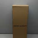 Large Farmhouse Decorative Wooden Lanterns Set of 2, Rustic Burnt Wood Floor Lanterns, Indoor/Outdoor Hurricane Lanterns for Home Decor (No Glass)