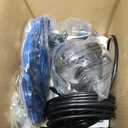CrestWave Pool Cover Pump Automatic On Off, 1/3HP, 2950GPH Max Fast Draining, Heavy Duty, 25ft UL Cord, 3/4" Adapters, for Pools, Pool Cover, Hot Tubs, Basements