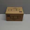 Philips 72W 7400LM LED Flood Lights Outdoor, Switch Controlled Aluminum Security Lights, 3 Adjustable Heads, Wall Mount, 5000K Daylight, Waterproof for Yard, Garage (black-on/off)