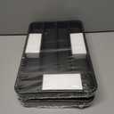 2 x Kitsure Cutlery Drawer Organiser for Kitchen - Adjustable Cutlery Tray for Effortless Utensil Sorting, Versatile Kitchen Storage & Organisation Solution, 12.13" x 1.54" x 8.07"~13.90", Black (Medium)