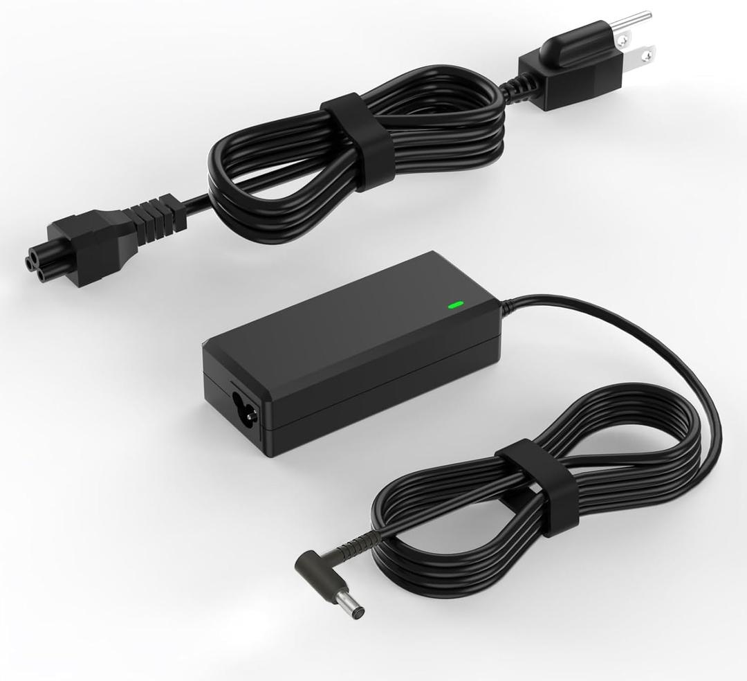 19V Power Cord Compatible with HP Monitor 27" 25" 23.8" 23" 21.5" 20" 27f 24f 22cwa 24m 23er 23es 27eb 32f vh240a 24ea 27 25vx 27es ADPC1945 IPS LED Backlit Full HD Display Power Supply Replace