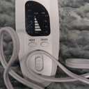 Deepsoon Heating Pad, Electric Heating Pads for Back, Neck, Abdomen, Moist Heating Pad for Shoulder, Knee, Arms, Legs, Dry/Moist Heat & Auto Shut Off, Christmas Gifts for Men and Women, Light Gray, 24x12 Inch