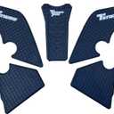 Gas Fuel Tank Traction Side Decal Pad Knee Grip Protector Sticker Compatible with Yamaha Tenere 700 T7 Rally XTZ07 2019-2023