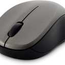 Verbatim Wireless Silent Mouse 2.4GHz with Nano Receiver - Ergonomic, Blue LED, Noiseless and Silent Click for Mac and Windows - Graphite, 1.4" x 2.3" x 3.7"