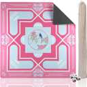 Mahjong Mat 31.5 * 31.5 Inch Non-Slip Noise Reduction, American Mahjong Mat for Table with Bag, Waterproof Surface Mah Jongg Mats for Poker, Card, Dominoes, Board & Tile Games