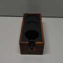 MHW-3BOMBER Espresso Tamping Station, 4 in 1 Walnut Espresso Organizer Box with Magnetic Drawer for Storage 51-58mm Espresso Tamper,Distributor,Portafilter and Espresso Accessories,CH6718