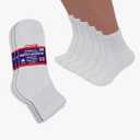 Diabetic Ankle Socks, Non-Binding Circulatory Doctor Approved Cushion Cotton Quarter Socks for Men & Women, 3 Pairs