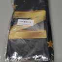 New Years Decorations 2026,Happy New Years Eve Party Supplies Gold and Black Nye Party Decorations With Backdrop Door Banner Hanging Swirls Honeycomb Balloon