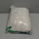 CREVENT Farmhouse Knit Throw Blanket for Couch Sofa Chair Bed Home Decoration, Soft Warm Cozy Light Weight (50''X60'' Cream/White)